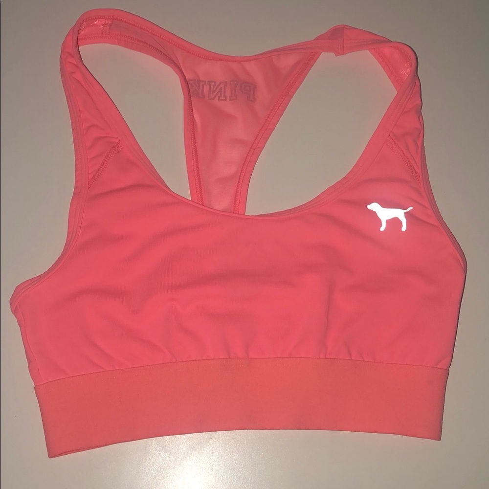 VS PINK orange sports bra 🧡